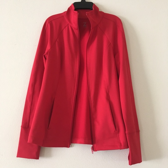 Z by Stella Red Performance Zip up - Picture 6 of 7